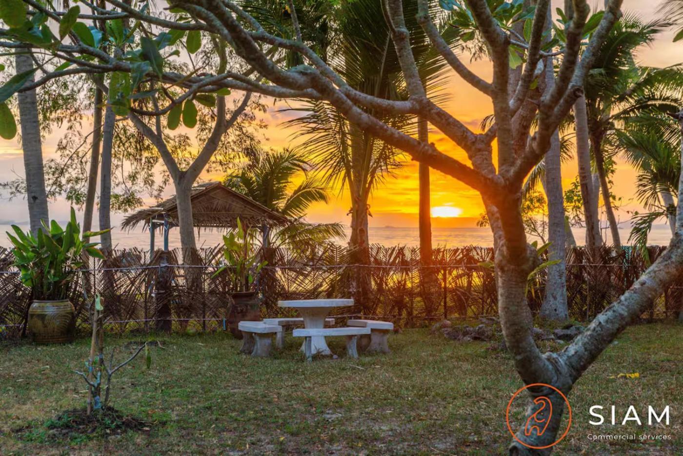 The Wooden Beach House 3Br - Sunset Beach Garden Taling Ngam Beach Zewnętrze zdjęcie