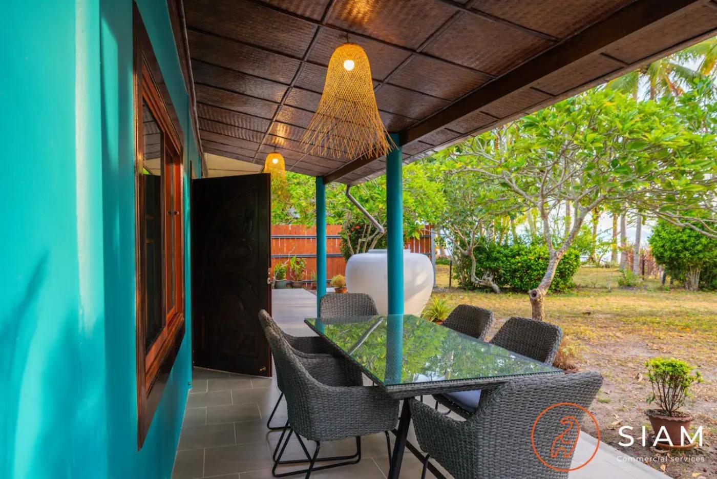 The Wooden Beach House 3Br - Sunset Beach Garden Taling Ngam Beach Zewnętrze zdjęcie