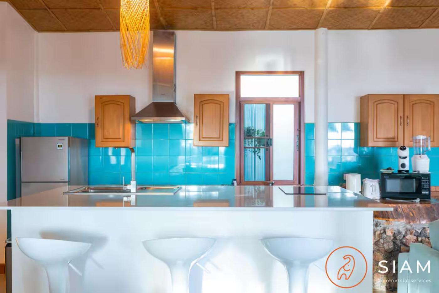 The Wooden Beach House 3Br - Sunset Beach Garden Taling Ngam Beach Zewnętrze zdjęcie
