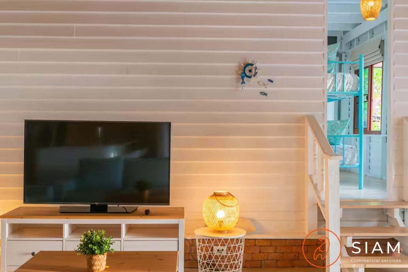 The Wooden Beach House 3Br - Sunset Beach Garden Taling Ngam Beach Zewnętrze zdjęcie