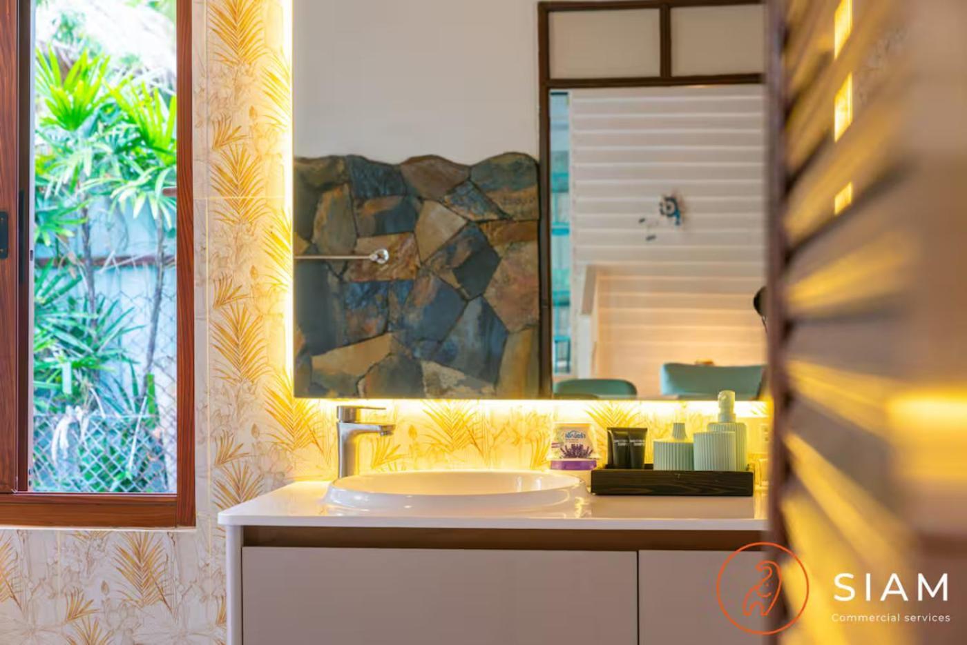 The Wooden Beach House 3Br - Sunset Beach Garden Taling Ngam Beach Zewnętrze zdjęcie
