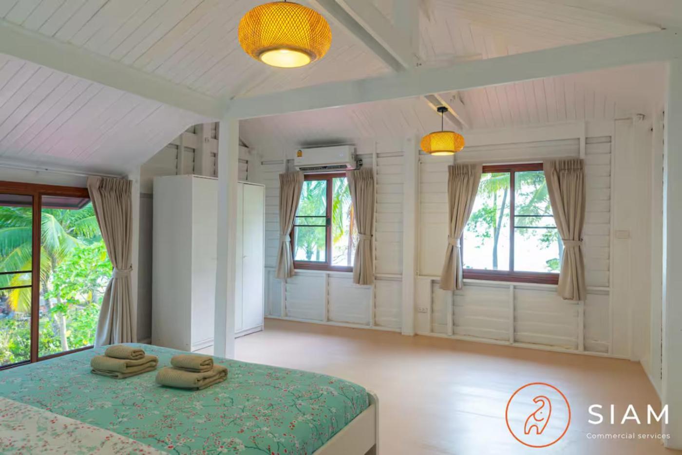 The Wooden Beach House 3Br - Sunset Beach Garden Taling Ngam Beach Zewnętrze zdjęcie