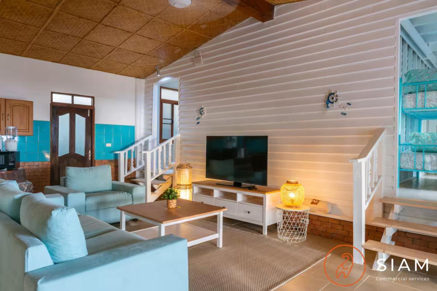 The Wooden Beach House 3Br - Sunset Beach Garden Taling Ngam Beach Zewnętrze zdjęcie