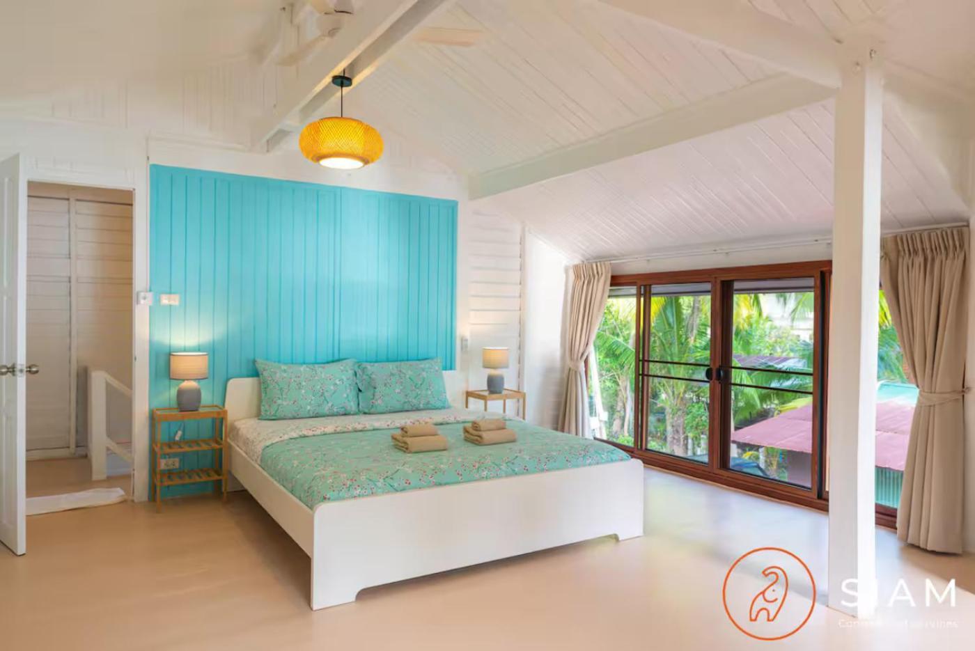 The Wooden Beach House 3Br - Sunset Beach Garden Taling Ngam Beach Zewnętrze zdjęcie