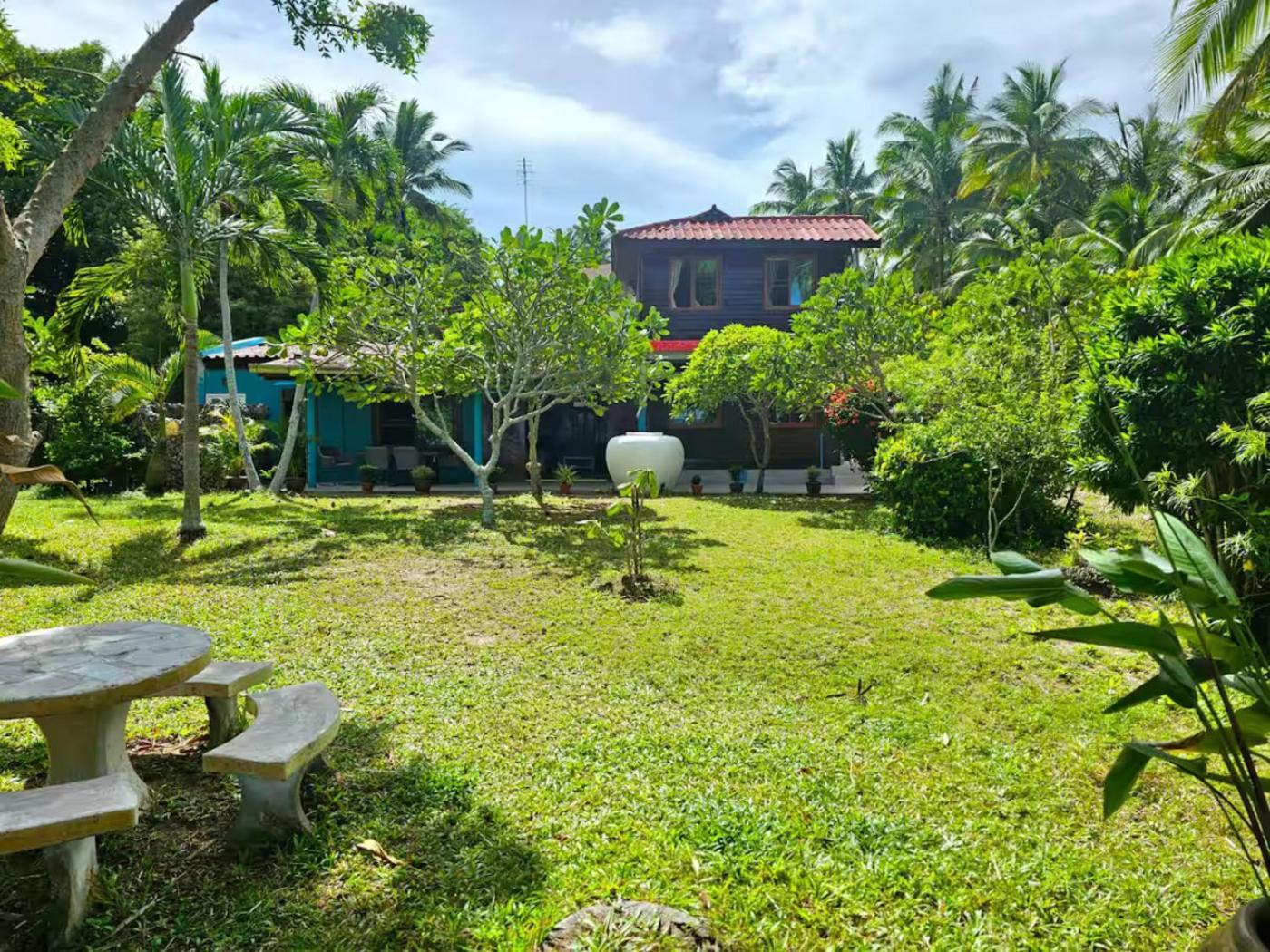 The Wooden Beach House 3Br - Sunset Beach Garden Taling Ngam Beach Zewnętrze zdjęcie