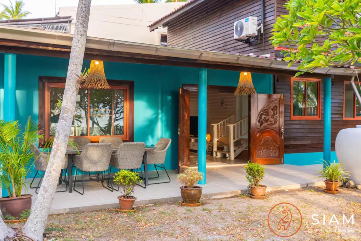The Wooden Beach House 3Br - Sunset Beach Garden Taling Ngam Beach Zewnętrze zdjęcie