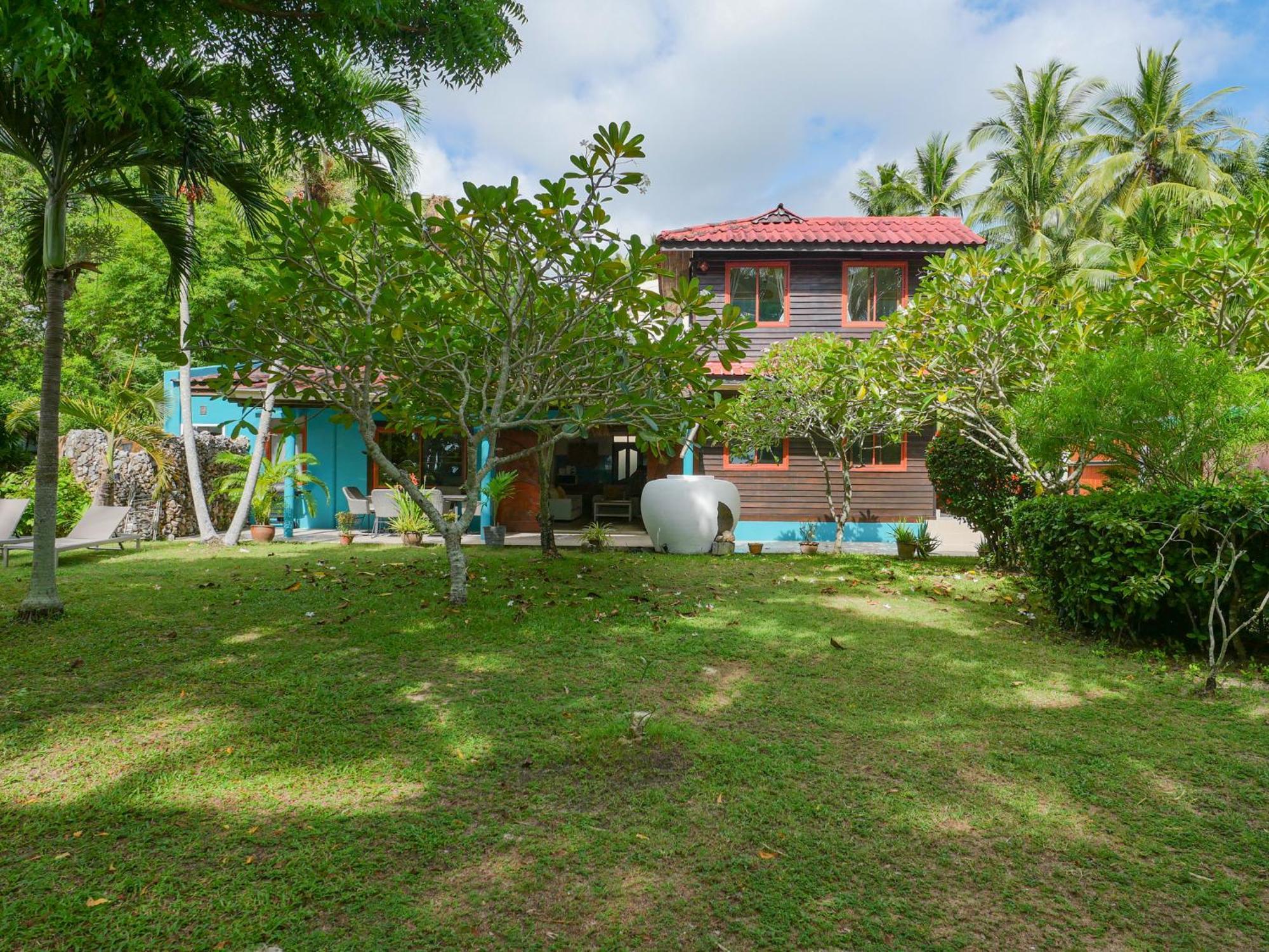 The Wooden Beach House 3Br - Sunset Beach Garden Taling Ngam Beach Zewnętrze zdjęcie