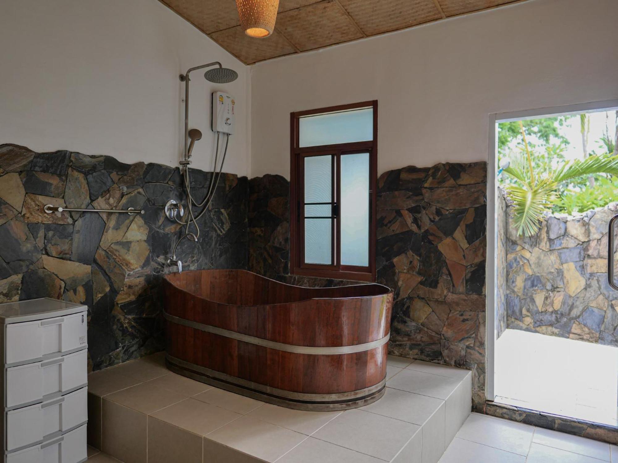 The Wooden Beach House 3Br - Sunset Beach Garden Taling Ngam Beach Zewnętrze zdjęcie