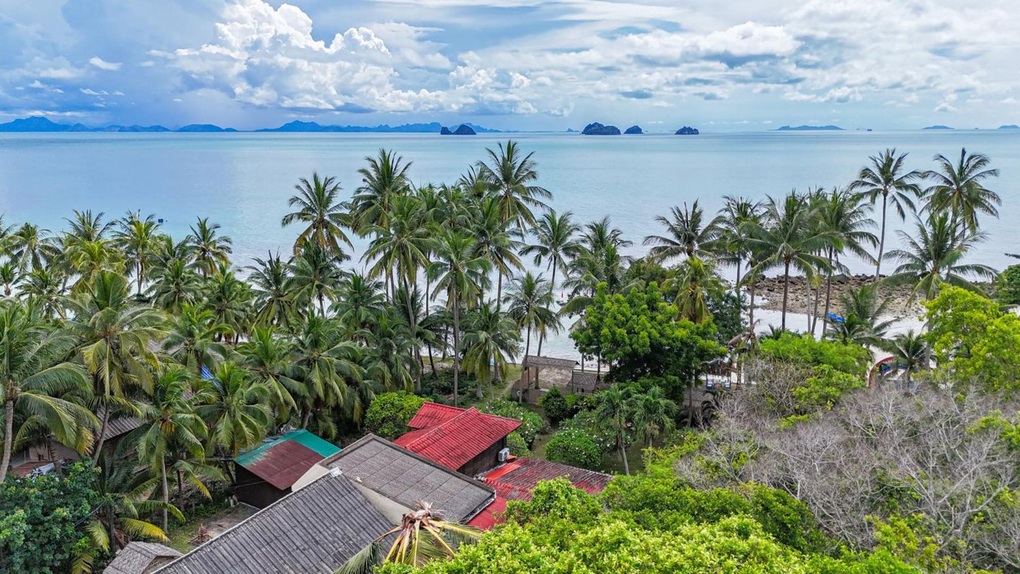 The Wooden Beach House 3Br - Sunset Beach Garden Taling Ngam Beach Zewnętrze zdjęcie